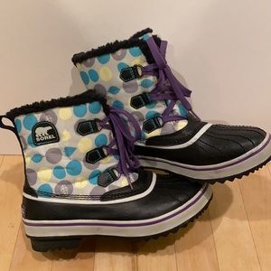 Sorel Youth Winter Snow Boots (Big Girls Size 5.5)